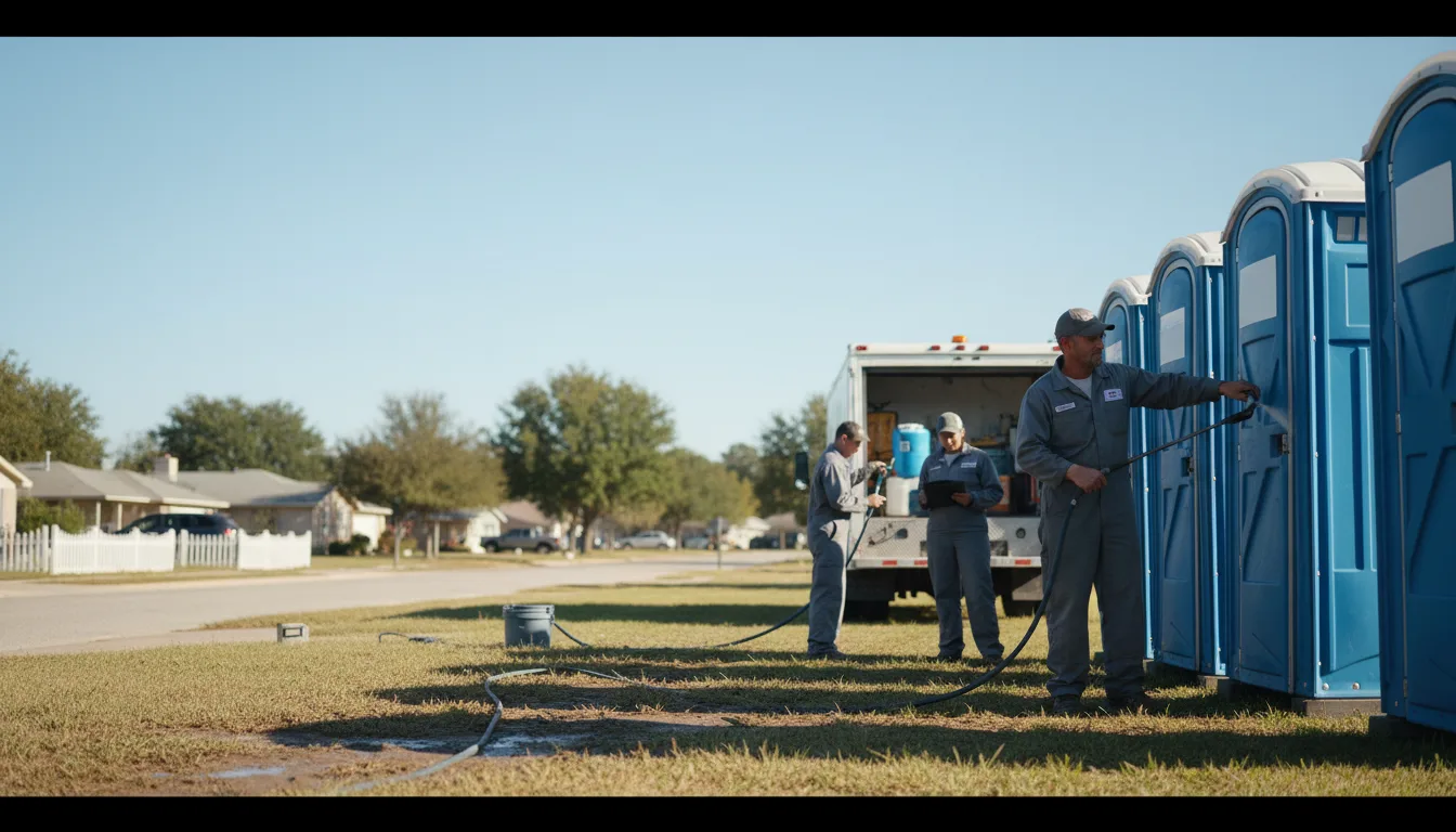 Long-Term Portable Toilet Rental in Humnoke, AR near me